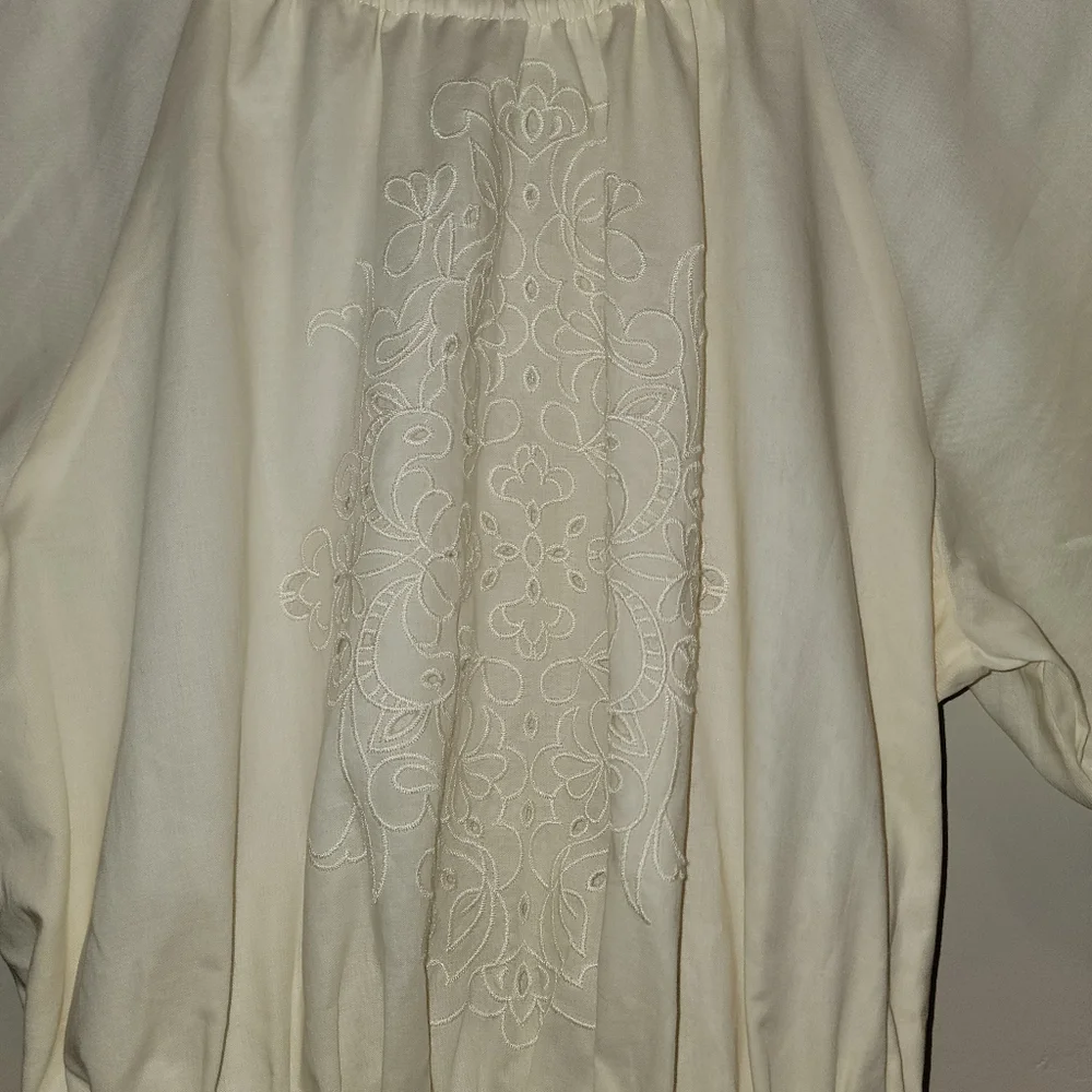 RTR Dress Pamela Love Designer Dress cotton with embroidered bodice - Picture 3 of 10